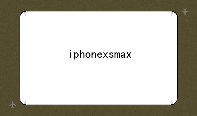 iphonexsmax